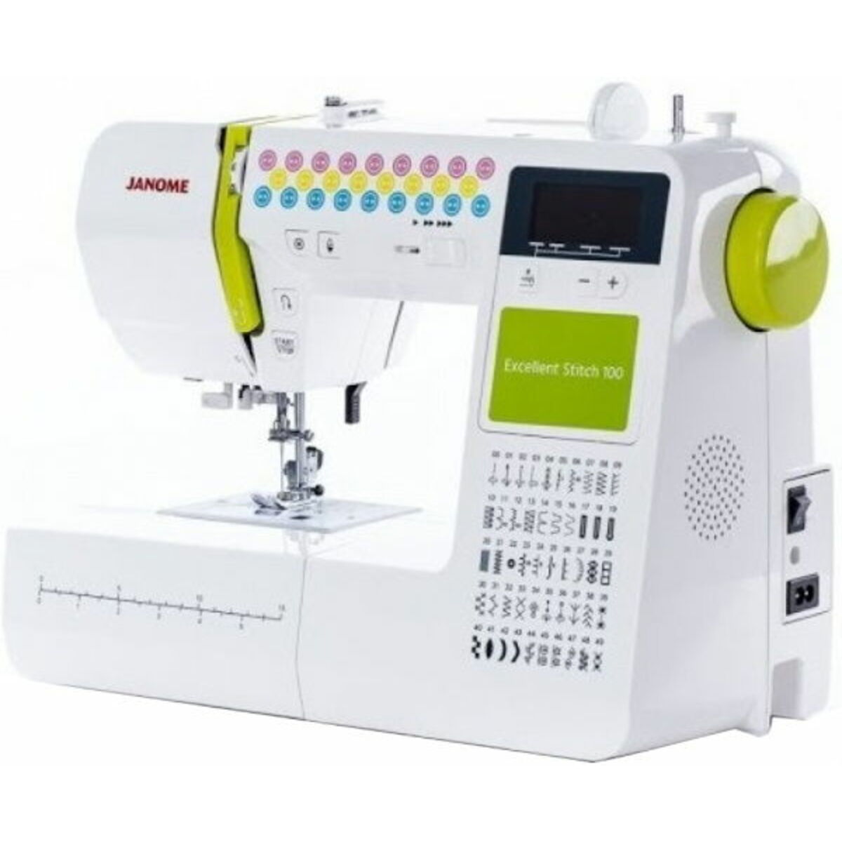 Швейная машина Janome Excellent Stitch 100 (Цвет: White)