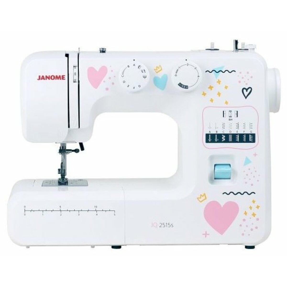 Швейная машина Janome JQ 2515S (Цвет: White)