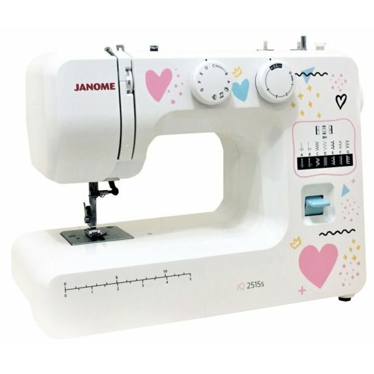 Швейная машина Janome JQ 2515S (Цвет: White)