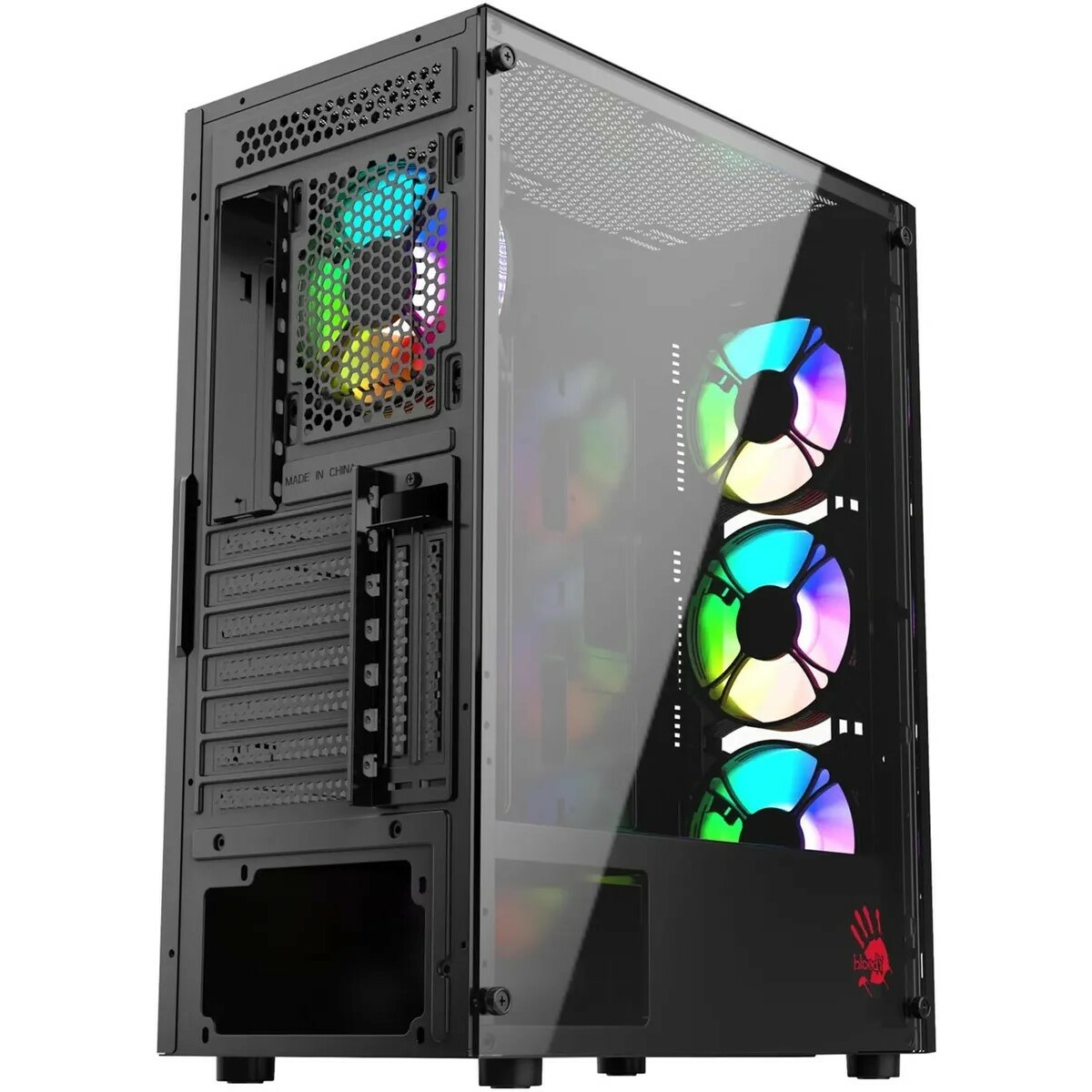 Корпус Bloody BD-CC120F, черный 