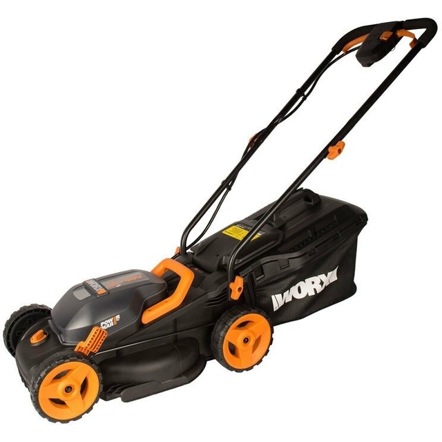 Газонокосилка ручная Worx WG779E (Цвет: Black / Orange)