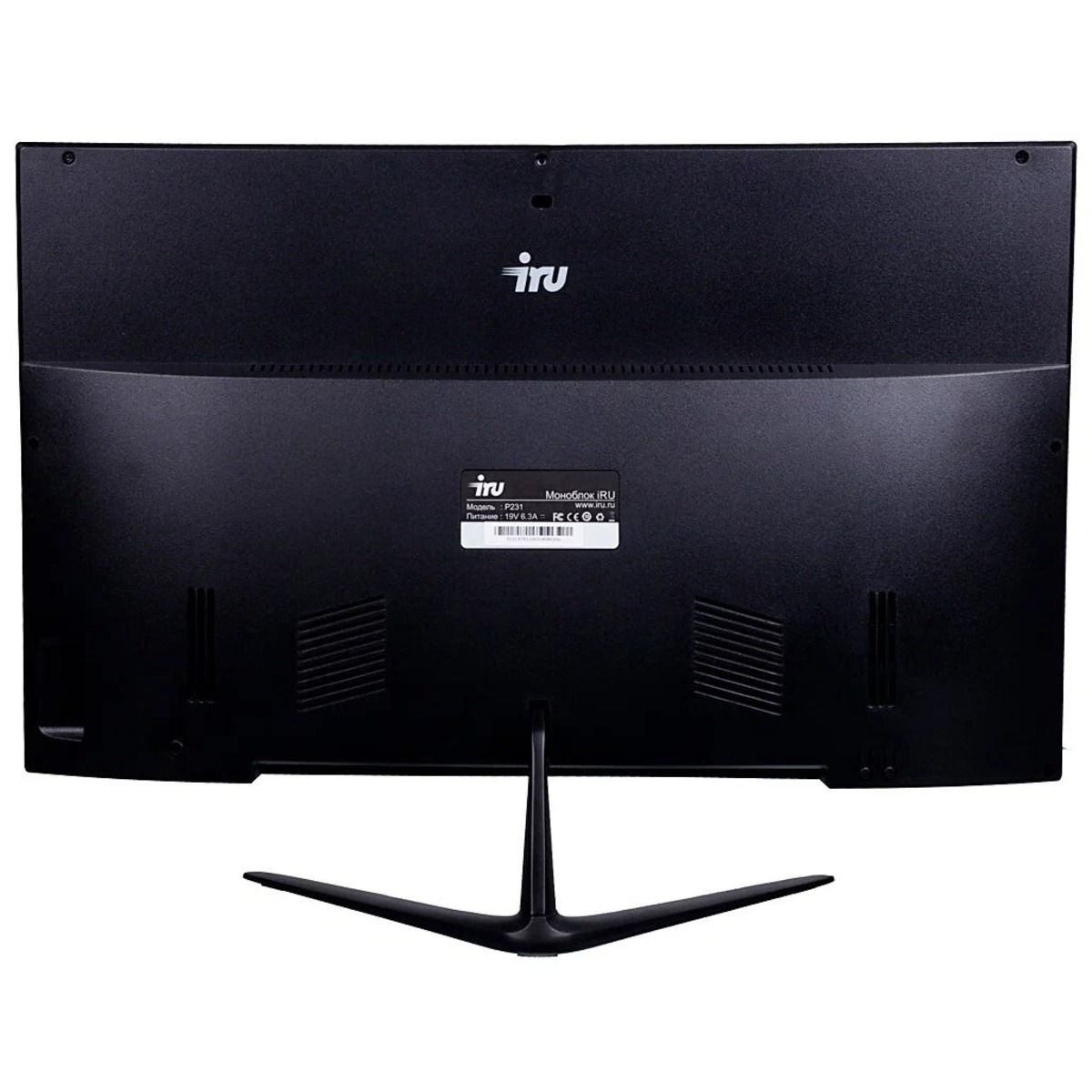 Моноблок IRU Office P2310H4 (Intel Celeron G5905  /  4Gb  /  SSD240Gb  /  Intel UHD Graphics 610  /  Free DOS  /  Black)