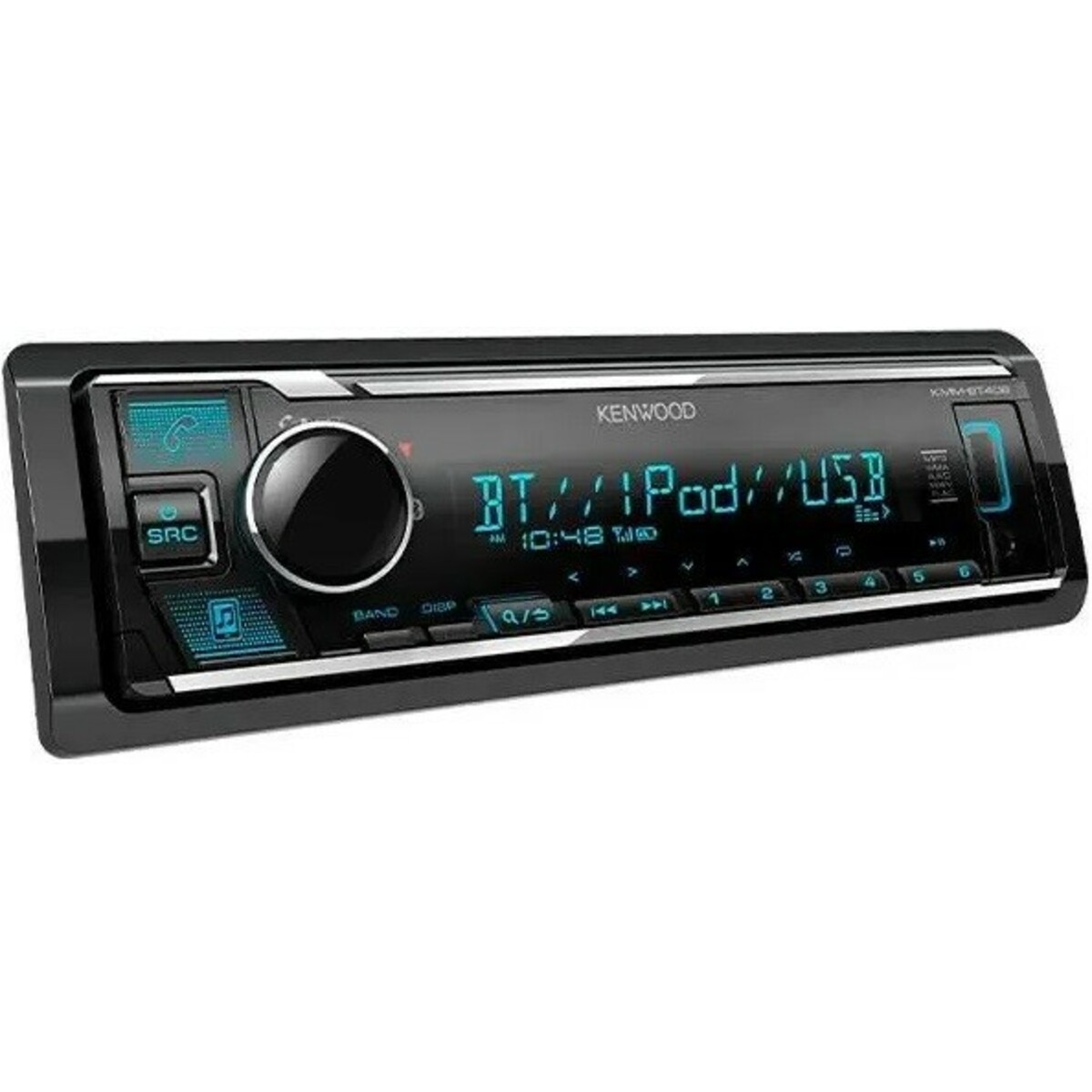 Автомагнитола Kenwood KMM-BT408, черный