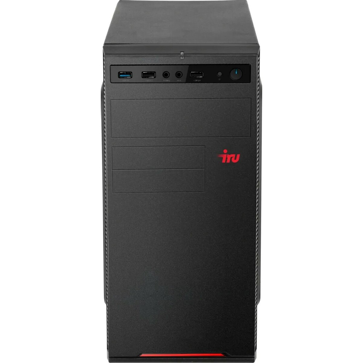 ПК IRU Home 320A5SE (Ryzen 3 PRO 4350G / 8Gb DDR4 / SSD256Gb / AMD Radeon Graphics / FreeDOS / black) 