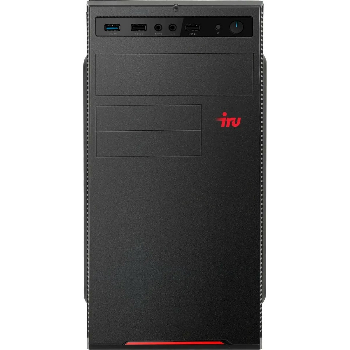 ПК IRU Home 320A5SE (Ryzen 3 PRO 4350G / 8Gb DDR4 / SSD256Gb / AMD Radeon Graphics / FreeDOS / black) 