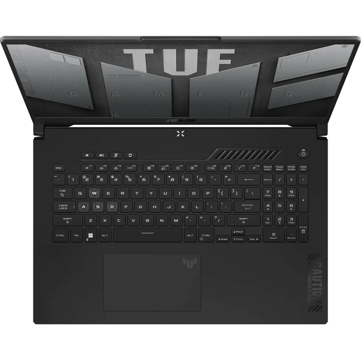 Ноутбук Asus TUF Gaming A17 FA707NV-HX064 (AMD Ryzen 5 7535HS 3.3Ghz / 16Gb DDR5 / SSD 1Tb / NVIDIA GeForce RTX4060 8Gb / 17.3