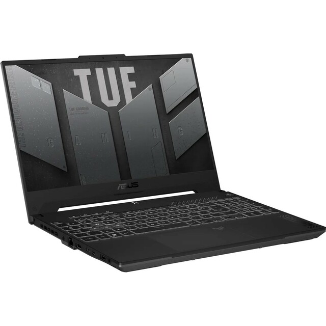 Ноутбук Asus TUF Gaming F15 FX507ZC4-HN172 (Intel Core i7 12700H 2.3Ghz/16Gb DDDR4/SSD 512Gb/NVIDIA GeForce RTX 3050 4Gb/15.6 /IPS/FHD (1920x1080)/noOS/gray/WiFi/BT/Cam)