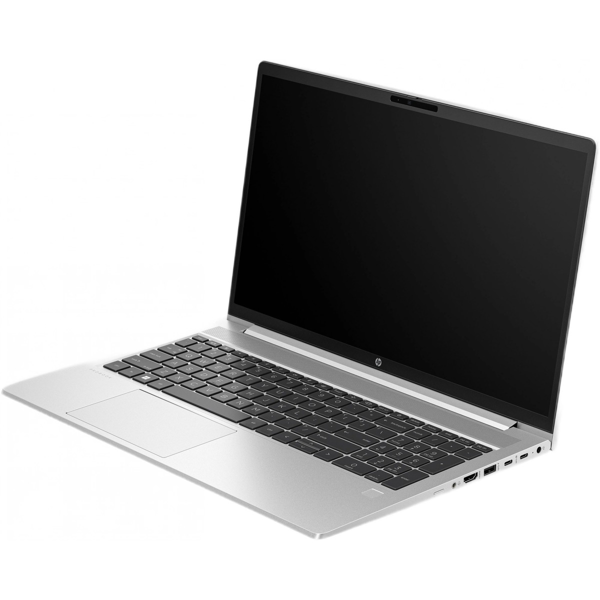 Ноутбук HP ProBook 450 G10 (Core i7 1355U 16Gb SSD512Gb Intel Iris Xe graphics 15.6 FHD (1920x1080)/ENGKBD Free DOS silver WiFi BT Cam)
