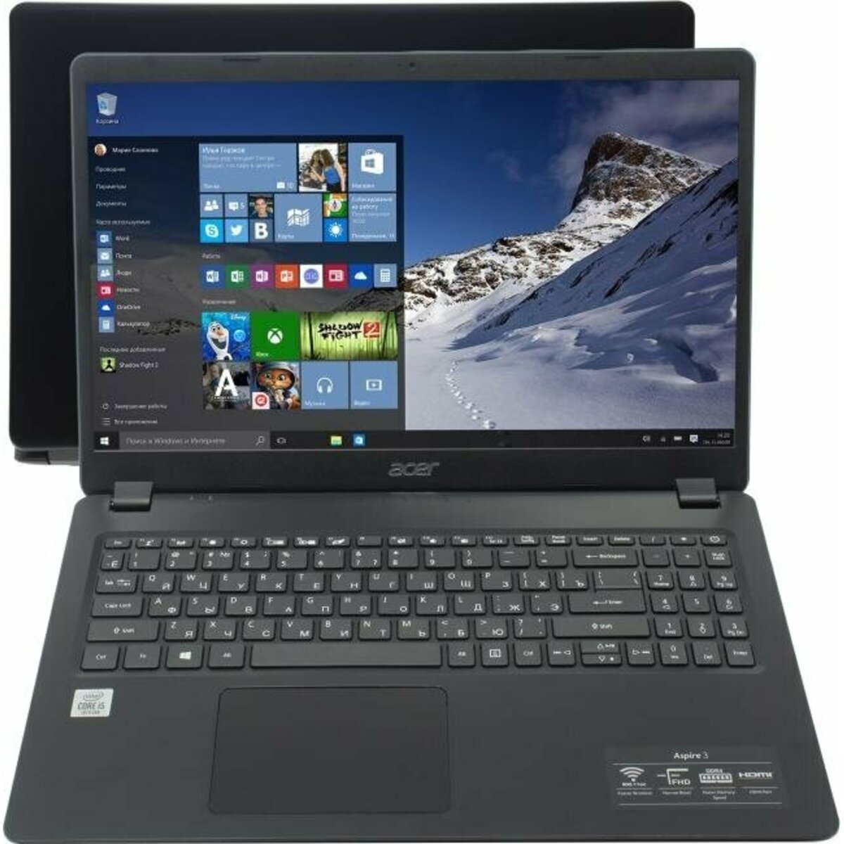 Ноутбук Acer Aspire 3 A315-56-399N Core i3-1005G1 / 8Gb / SSD512Gb / Intel UHD Graphics 15.6 FHD / 15.6
