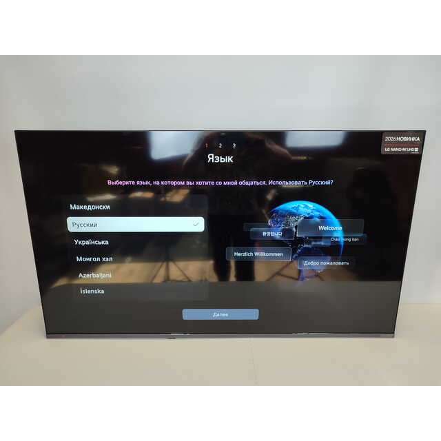 Телевизор LG 55" 55NU900B6LA.ARUG, черный 