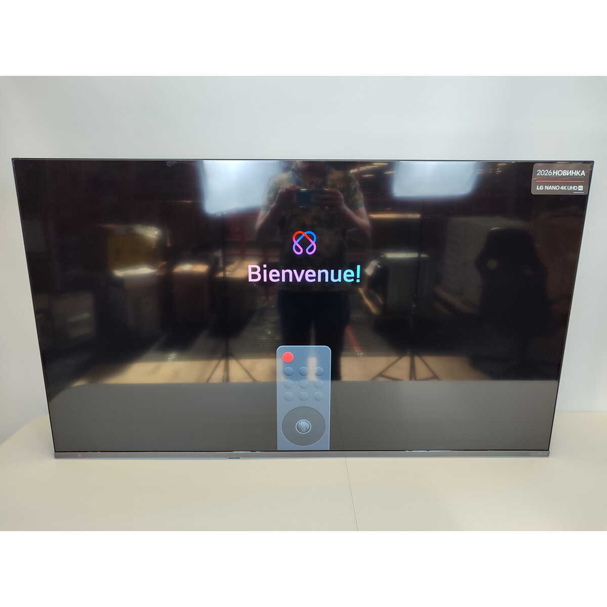 Телевизор LG 55" 55NU900B6LA.ARUG, черный 