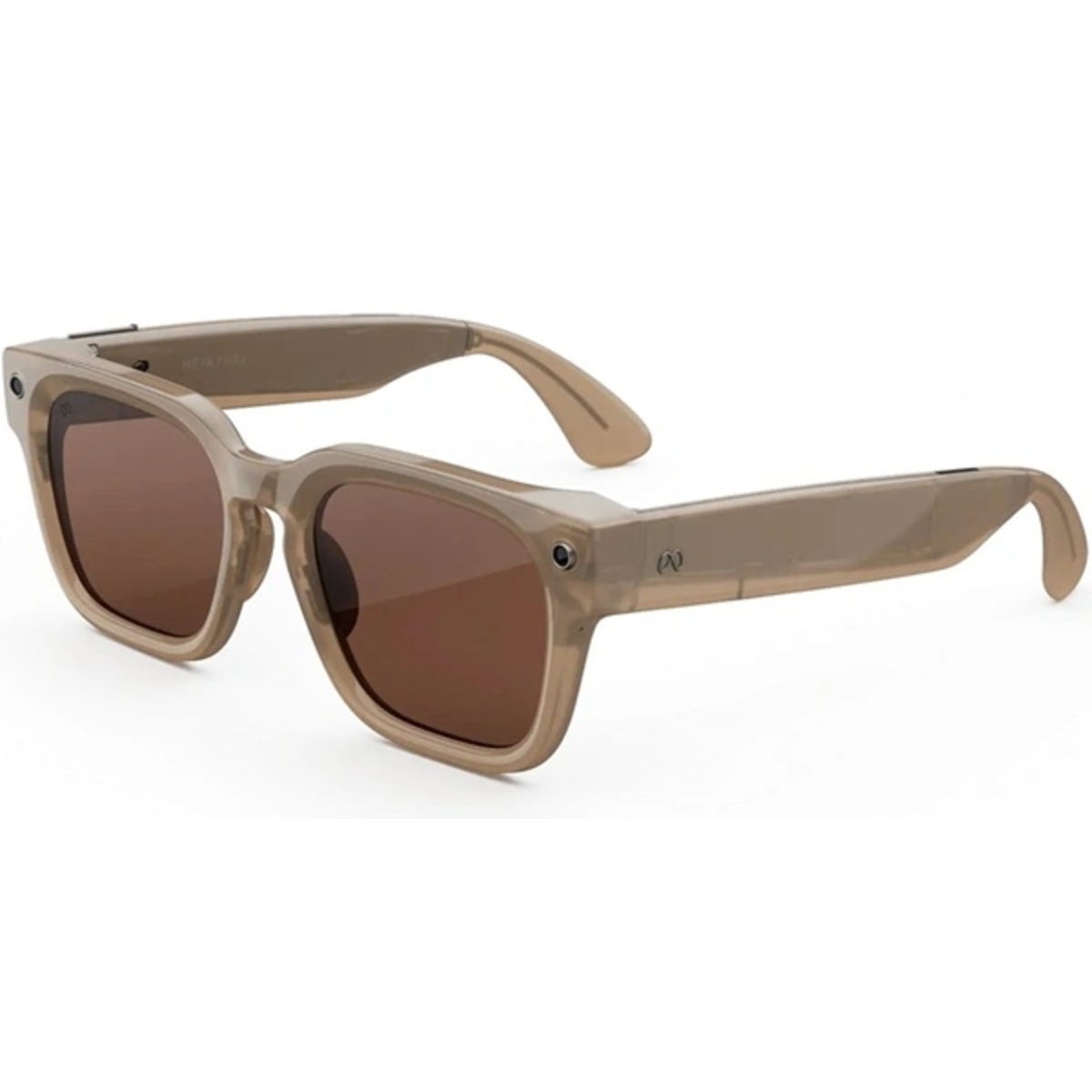 Умные очки Ray-Ban Meta Fury (Цвет: Sandstone / Dark Amber)