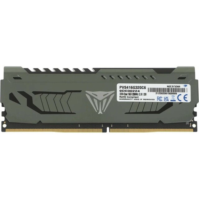 Память DDR4 16Gb 3200MHz Patriot PVS416G320C6