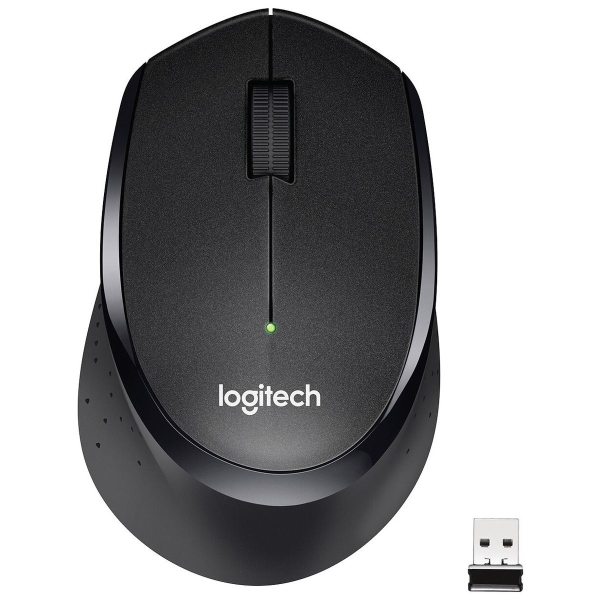 Мышь беспроводная Logitech M330 Silent Plus (Цвет: Black)