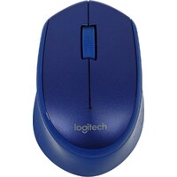 Мышь Logitech M330 Silent Plus (Цвет: Blue)