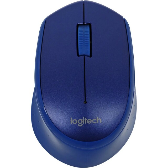 Мышь Logitech M330 Silent Plus (Цвет: Blue)
