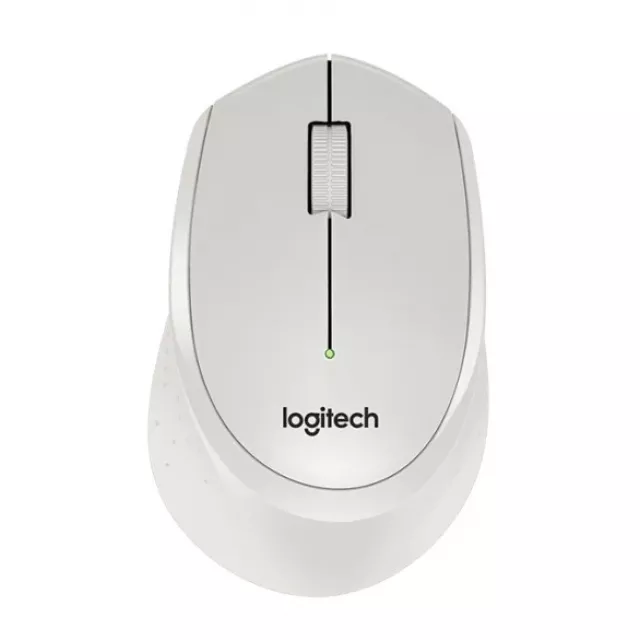 Мышь беспроводная Logitech M330 Silent Plus (Цвет: White)