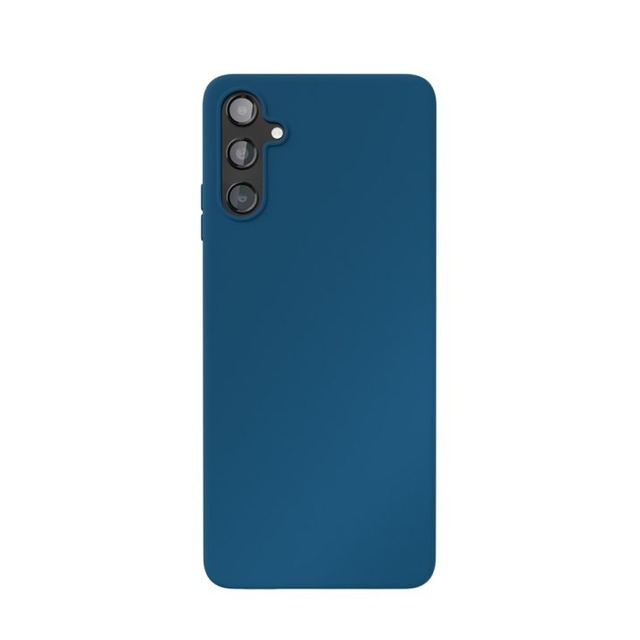 Чехол-накладка VLP Silicone Сase для смартфона Samsung Galaxy A14 (Цвет: Dark Blue)