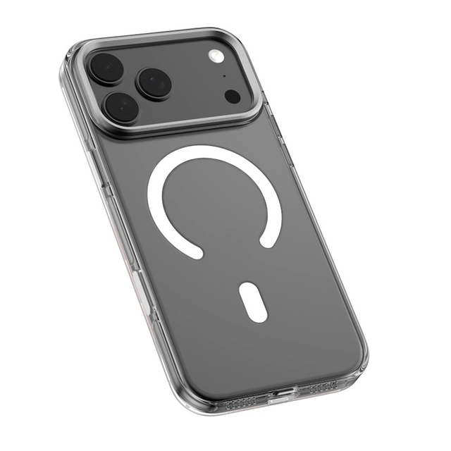 Чехол-накладка Devia Crystal Series Magnetic ShockProof Case(Built-in touch) для смартфона iPhone 17 Pro (Цвет: Clear) Чехол-накладка Devia Crystal Series Magnetic ShockProof Case(Built-in touch) для смартфона iPhone 17 Pro (Цвет: Clear)