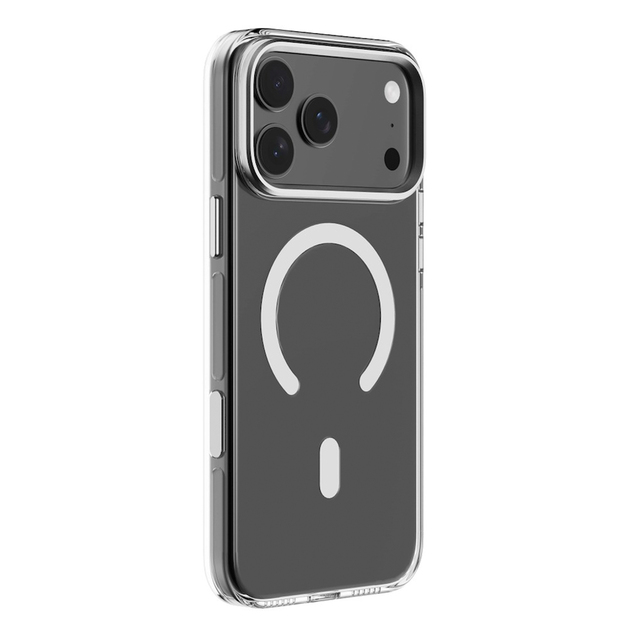 Чехол-накладка Devia Crystal Series Magnetic ShockProof Case(Built-in touch) для смартфона iPhone 17 Pro (Цвет: Clear) Чехол-накладка Devia Crystal Series Magnetic ShockProof Case(Built-in touch) для смартфона iPhone 17 Pro (Цвет: Clear)