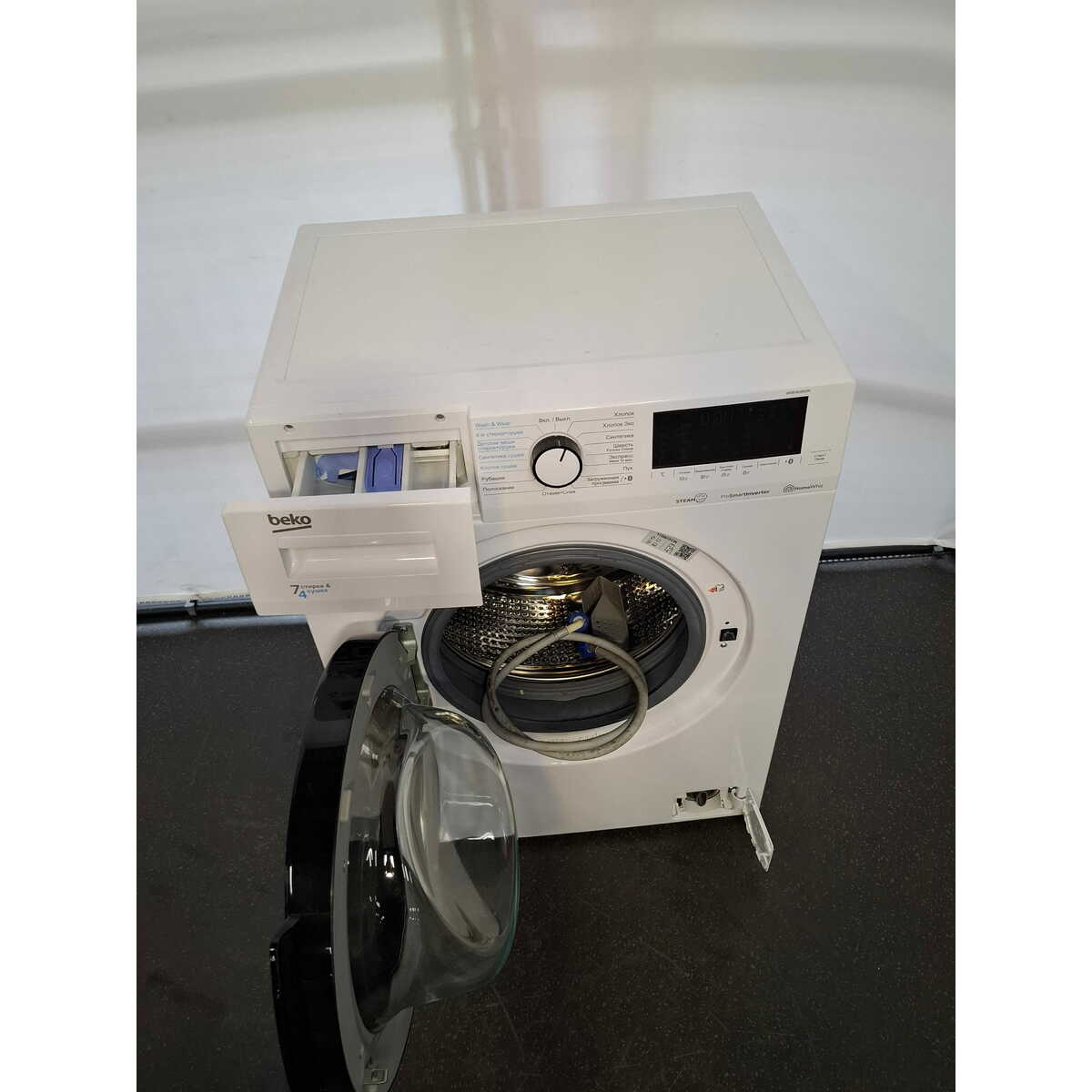 Стиральная машина Beko WDB7425R2W, белый
