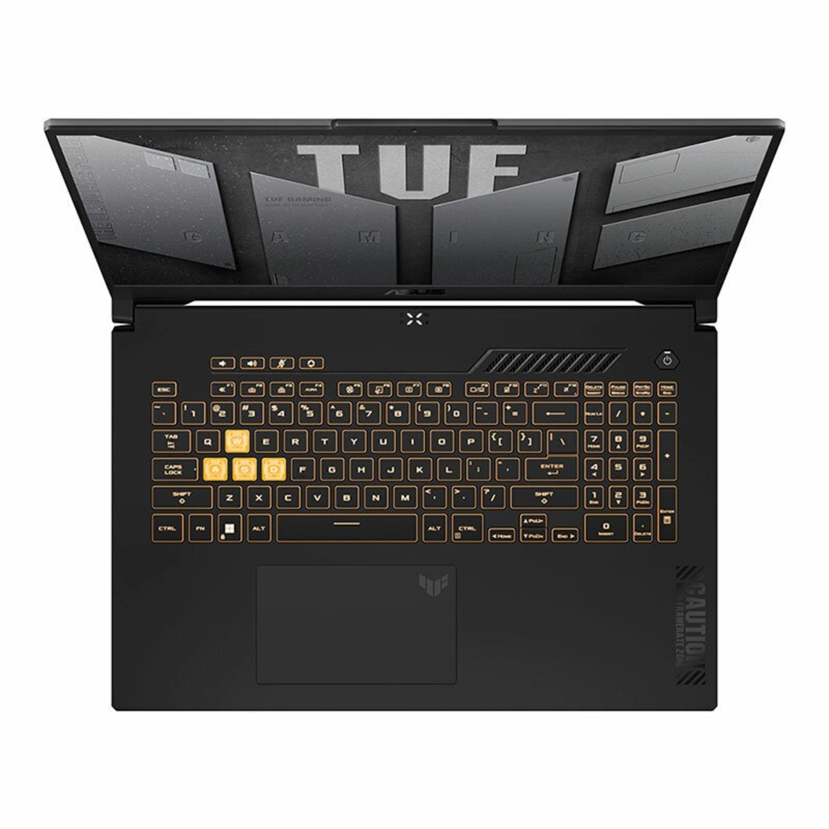 Ноутбук Asus TUF Gaming F17 FX707ZC4-HX095 Core i5 12500H 16Gb SSD512Gb NVIDIA GeForce RTX 3050 4Gb 17.3 IPS FHD (1920x1080) noOS grey WiFi BT Cam (90NR0GX1-M006F0)