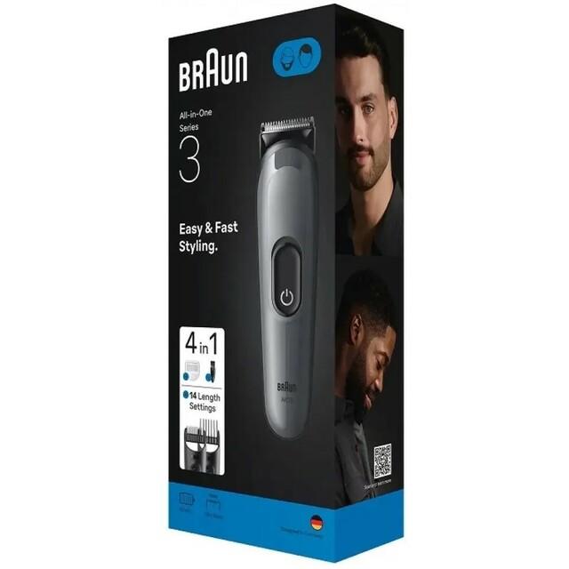 Триммер Braun AIO3500 (Цвет: Gray) Триммер Braun AIO3500 (Цвет: Gray)