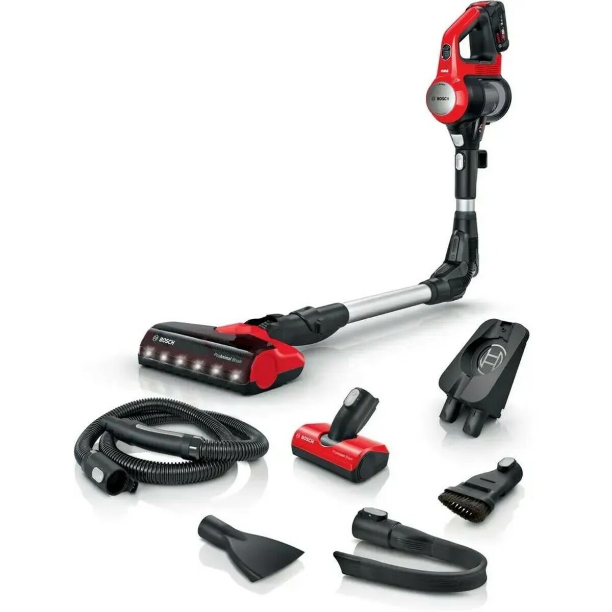 Пылесос вертикальный Bosch BCS711PET (Цвет: Black / Red) Пылесос вертикальный Bosch BCS711PET (Цвет: Black / Red)