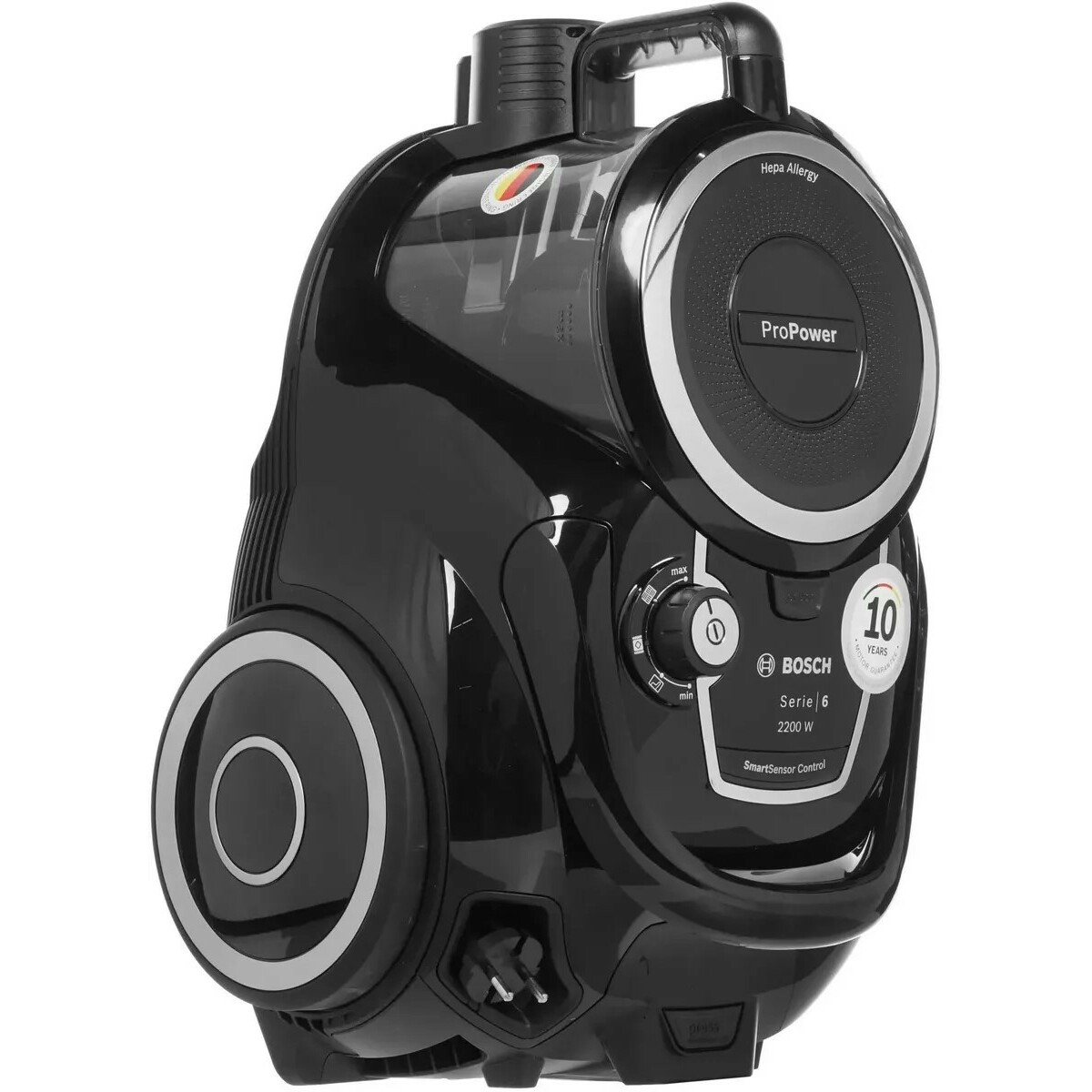 Пылесос Bosch BGS412234, черный