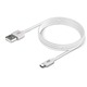 Кабель Borasco USB to USB Type-C Cable 1m 2A (Цвет: White)