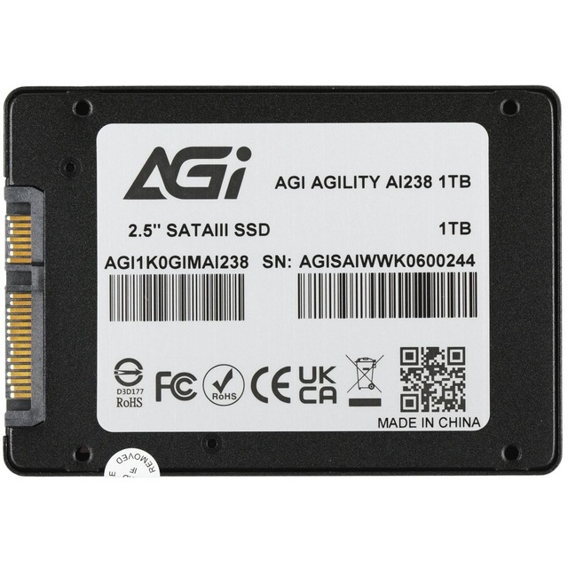 Накопитель SSD AGi SATA III 1Tb AGI1K0GIMAI238