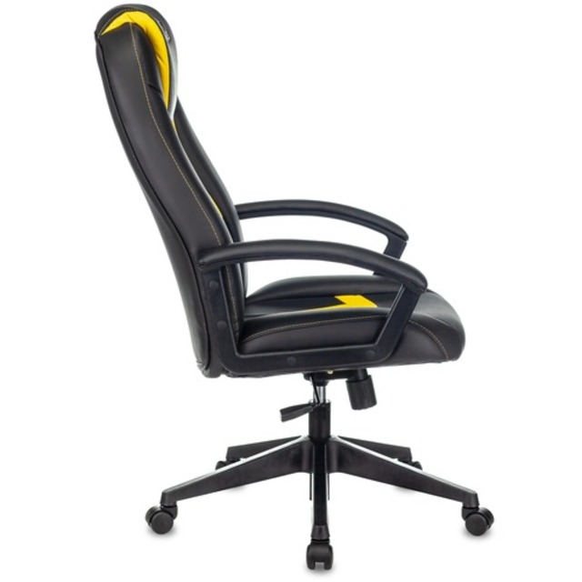 Кресло игровое Zombie 8 (Цвет: Black/Yellow)