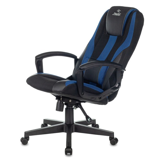 Кресло игровое Zombie 9 (Цвет: Black/Blue)
