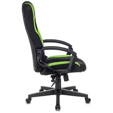 Кресло игровое Zombie 9 (Цвет: Black/Green)