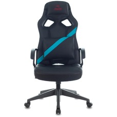 Кресло игровое Zombie DRIVER (Цвет: Black/Blue)