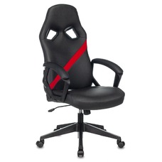 Кресло игровое Zombie DRIVER (Цвет: Black/Red)