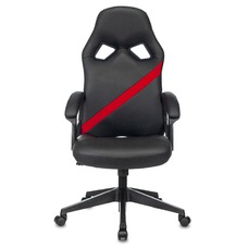 Кресло игровое Zombie DRIVER (Цвет: Black / Red)