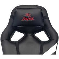 Кресло игровое Zombie DRIVER (Цвет: Black/White)