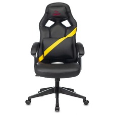 Кресло игровое Zombie DRIVER (Цвет: Black/Yellow)