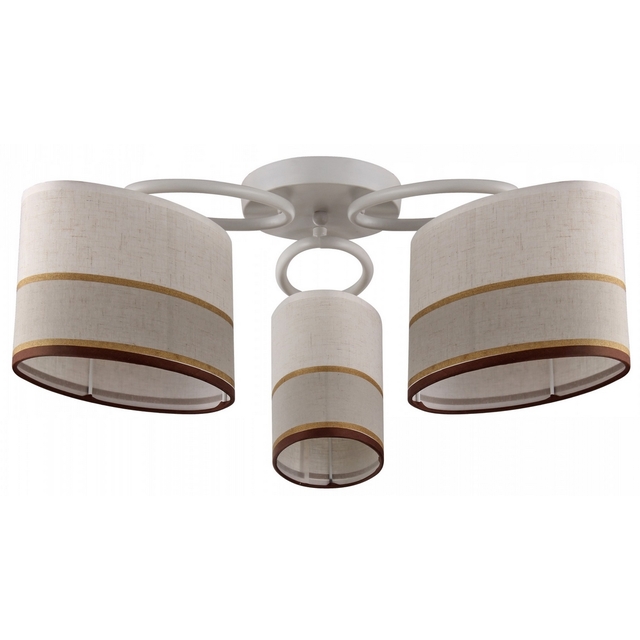 Люстра MARKEL 1154 / 3C (Цвет: White  /  Coffee)