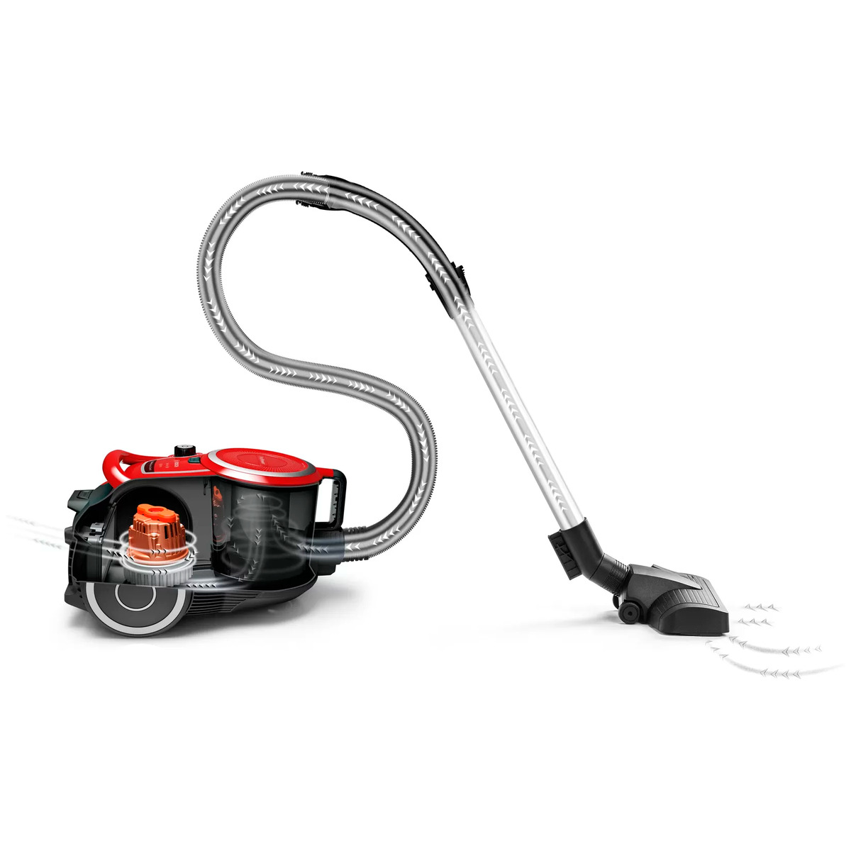 Пылесос Bosch BGS412234A (Цвет: Red)