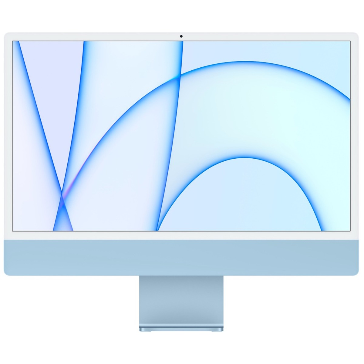 Моноблок Apple iMac MJV93RU/A 24 4.5K M1 /8Gb/SSD256Gb/macOS/WiFi/BT/клавиатура/мышь/Cam/синий 4480x2520