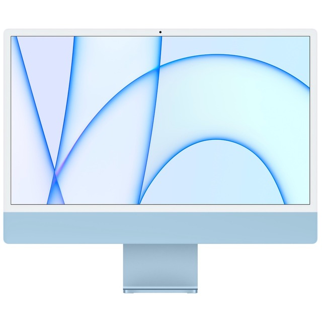 Моноблок Apple iMac MJV93RU / A 24 4.5K M1 / 8Gb / SSD256Gb / macOS / WiFi / BT / клавиатура / мышь / Cam / синий 4480x2520 Моноблок Apple iMac MJV93RU / A 24 4.5K M1 / 8Gb / SSD256Gb / macOS / WiFi / BT / клавиатура / мышь / Cam / синий 4480x2520