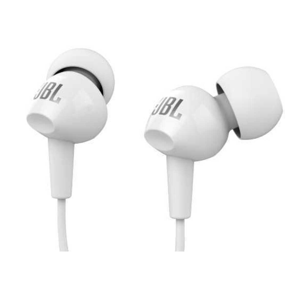 Наушники JBL C100SIU, белый