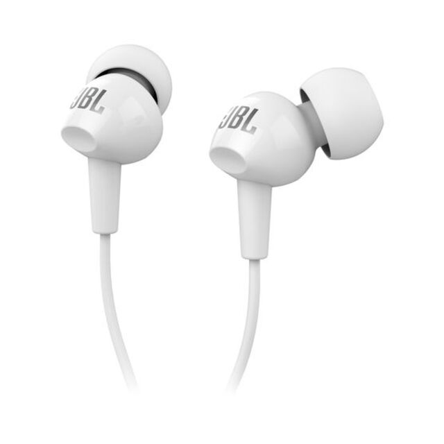 Наушники JBL C100SIU, белый