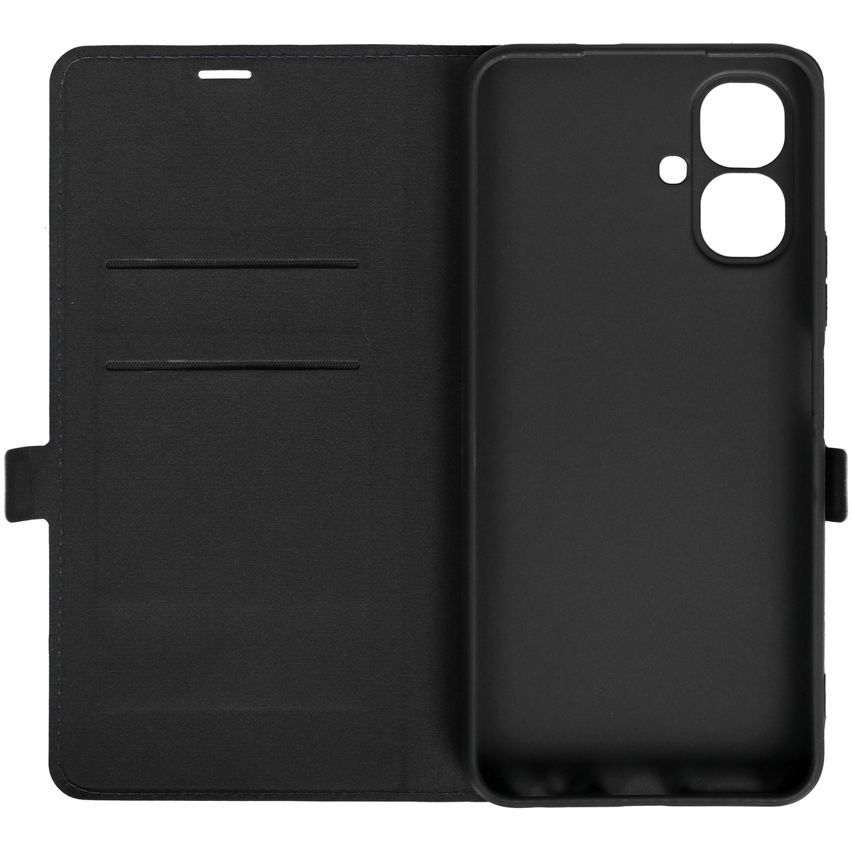 Чехол-книжка Borasco Book Case для смартфона Infinix Smart 10 (Цвет: Синий)