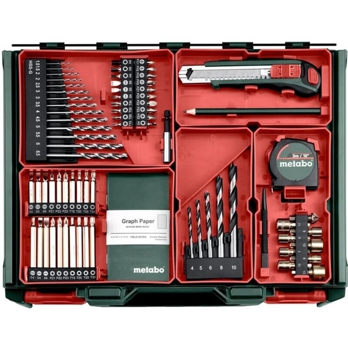 Дрель-шуруповерт Metabo BS 18 L BL Set (Цвет: Red)