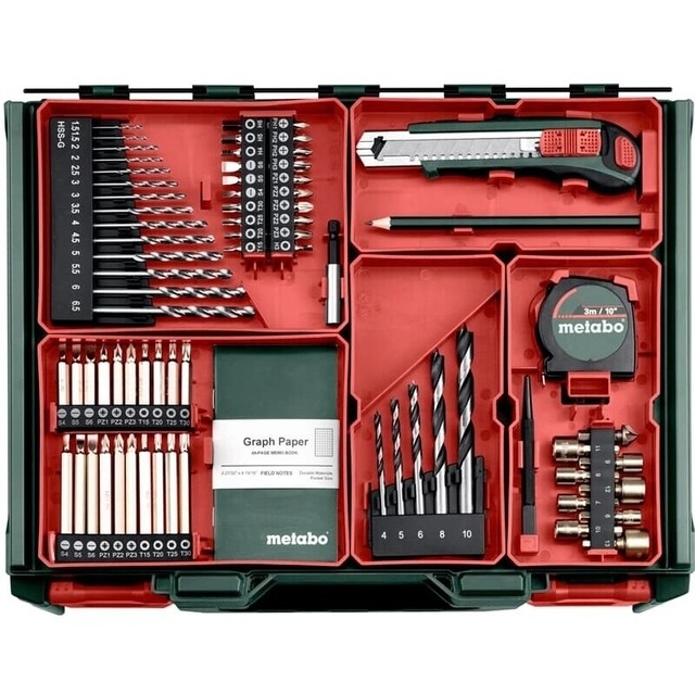 Дрель-шуруповерт Metabo BS 18 L BL Set (Цвет: Red)