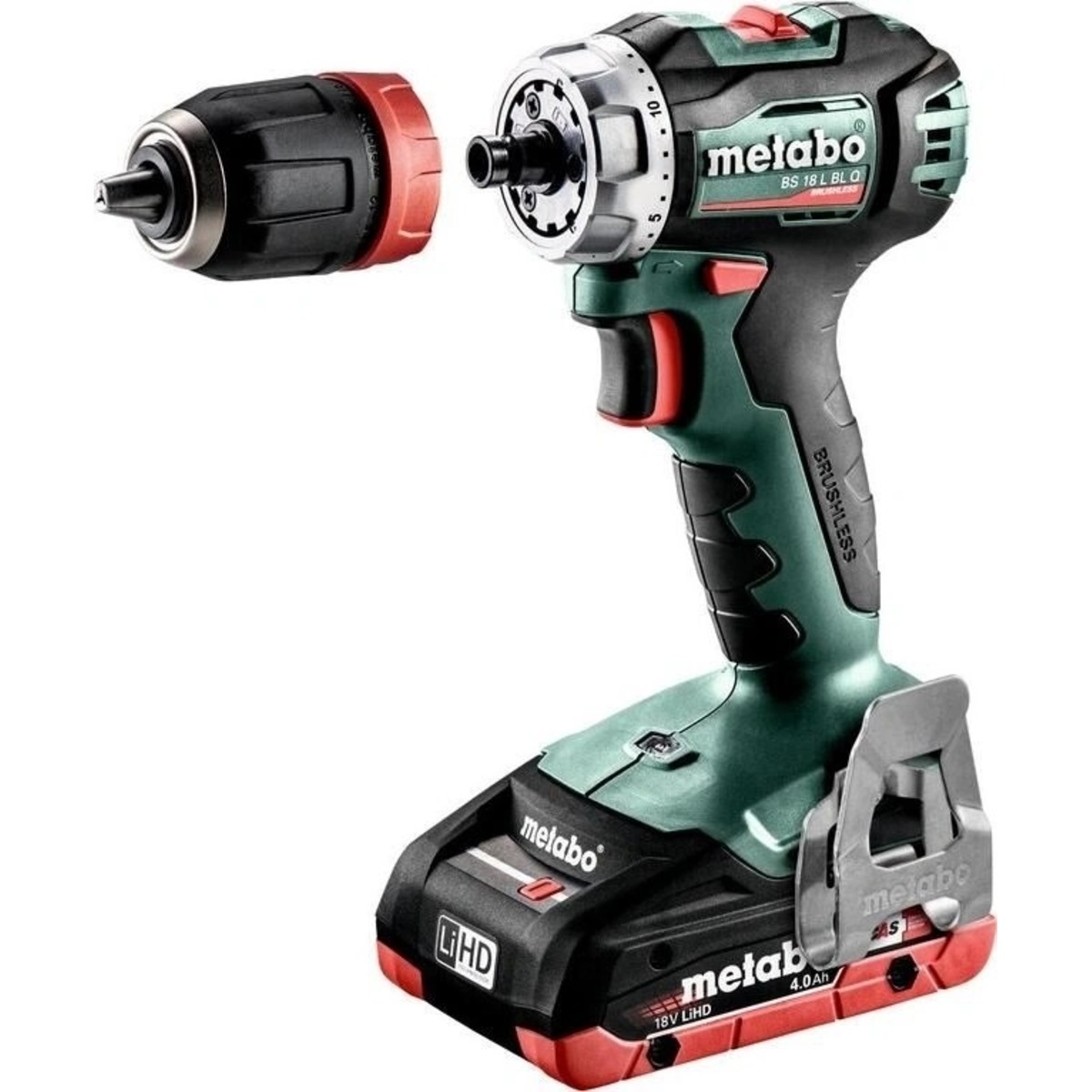 Дрель-шуруповерт Metabo BS 18 L BL Set (Цвет: Red)