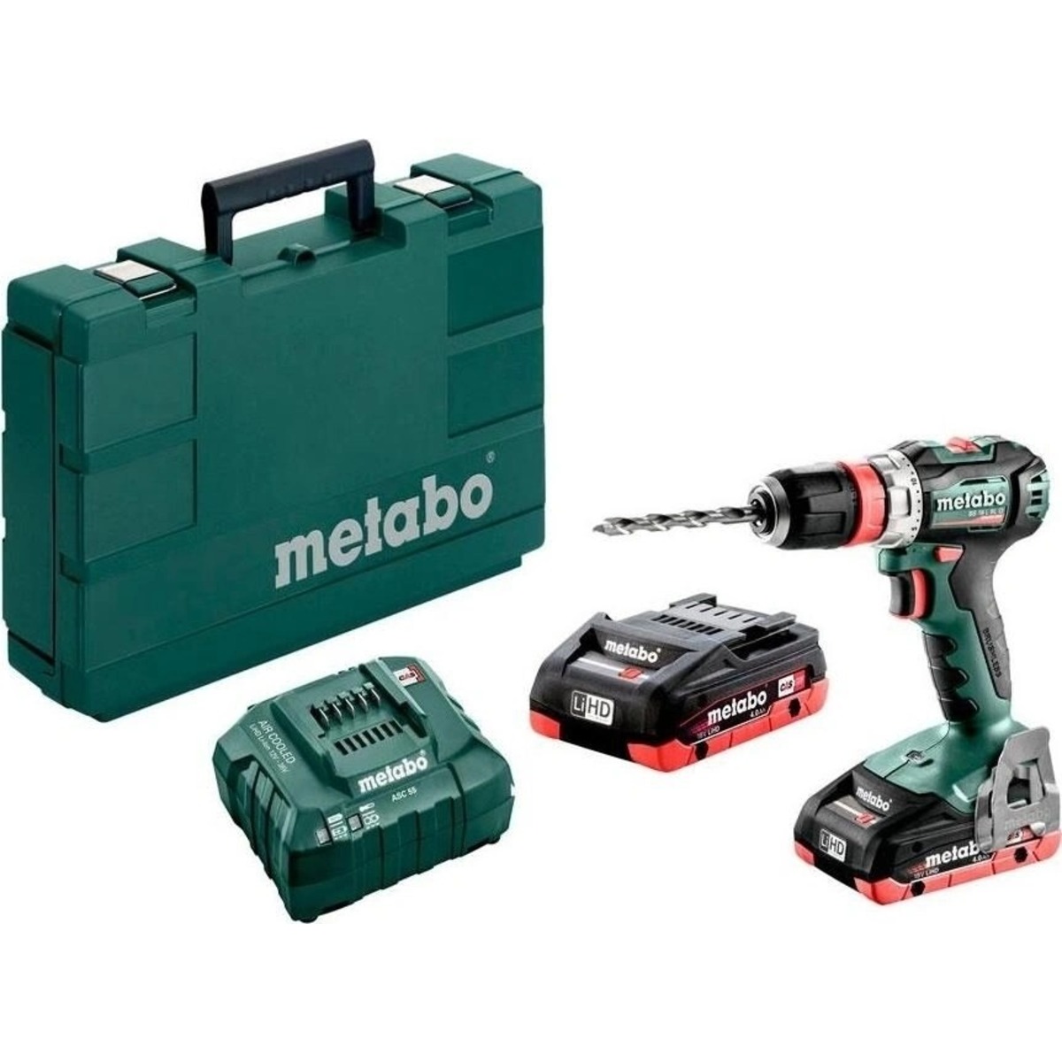 Дрель-шуруповерт Metabo BS 18 L BL Set (Цвет: Red)
